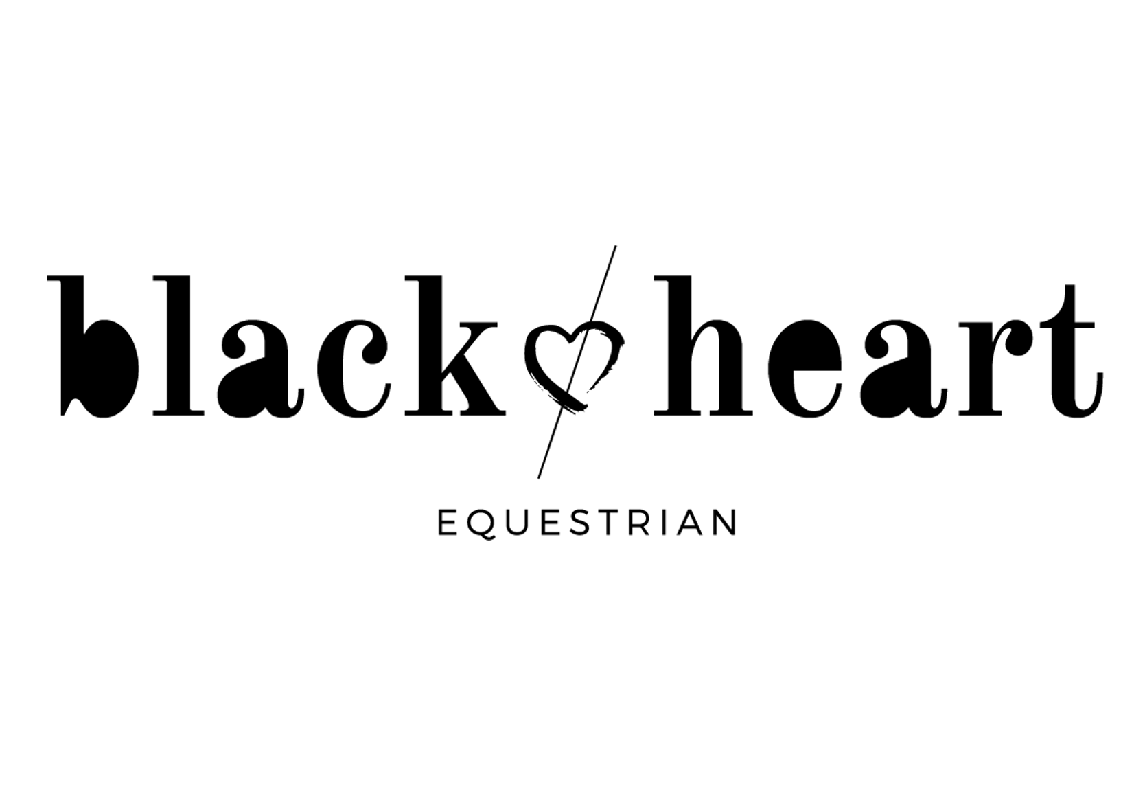 Black Heart Equestrian Logo