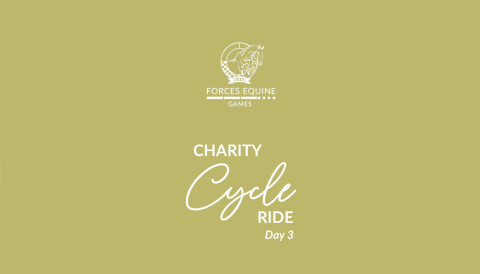Major David Heath French RAMS Embarks on Day 3 of His Epic Charity Cycle Ride